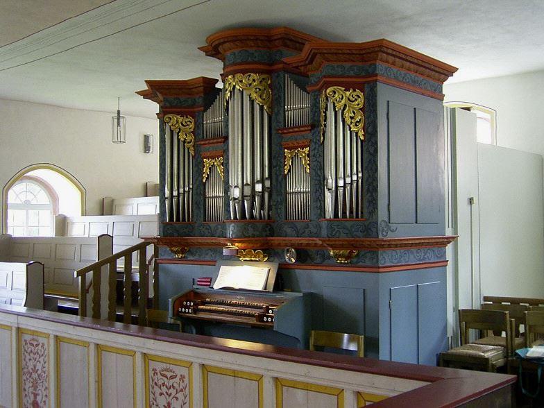 Orgel in der Quecker Kirche