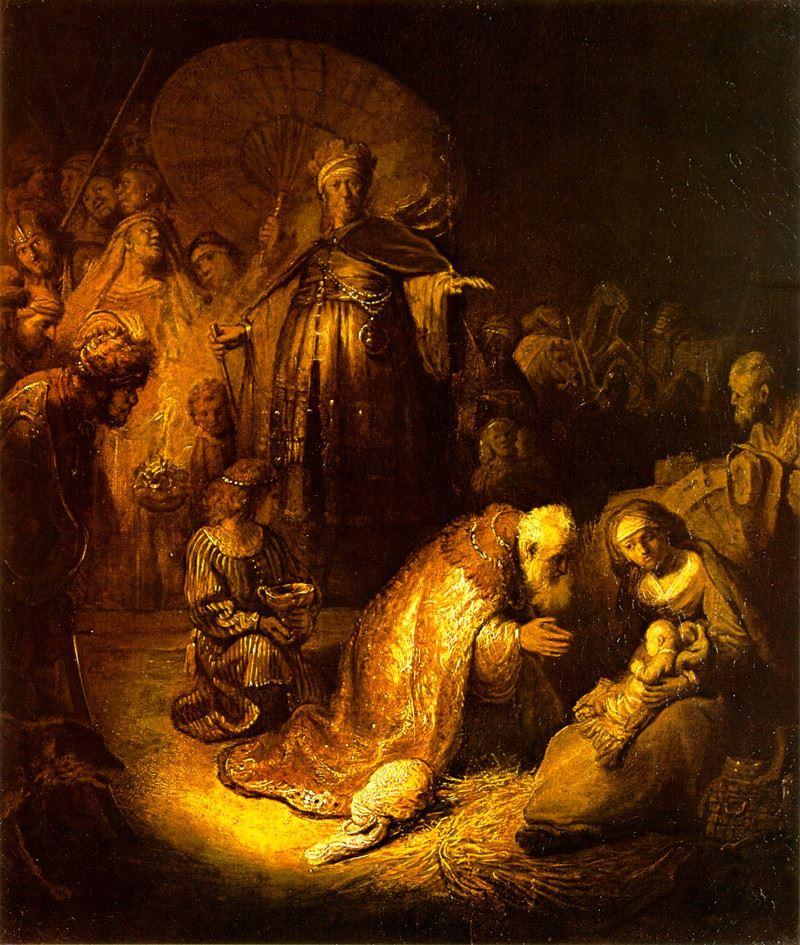 Rembrandt, Anbetung der Könige, 1632
